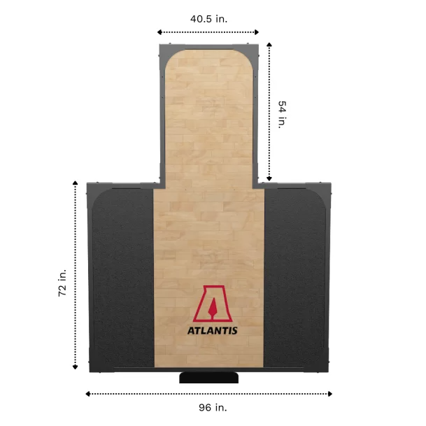 ATLANTIS - Platform w/ Hardwood Surface