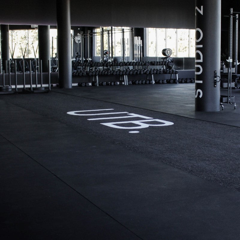 Custom Gym Sled Astro Turf At UTB - RAW Fitness Equipment