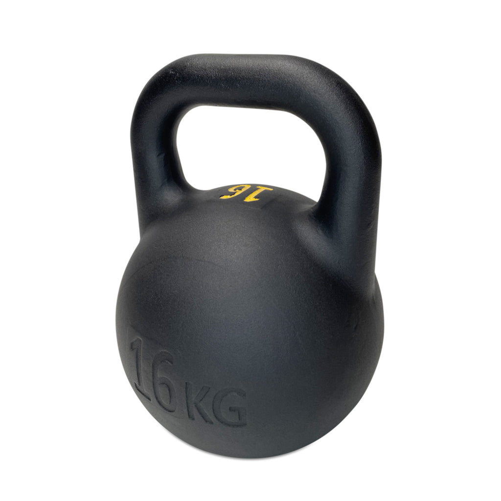 Kettlebell Competition Premium Black - 16KG - RAW Fitness Equipment