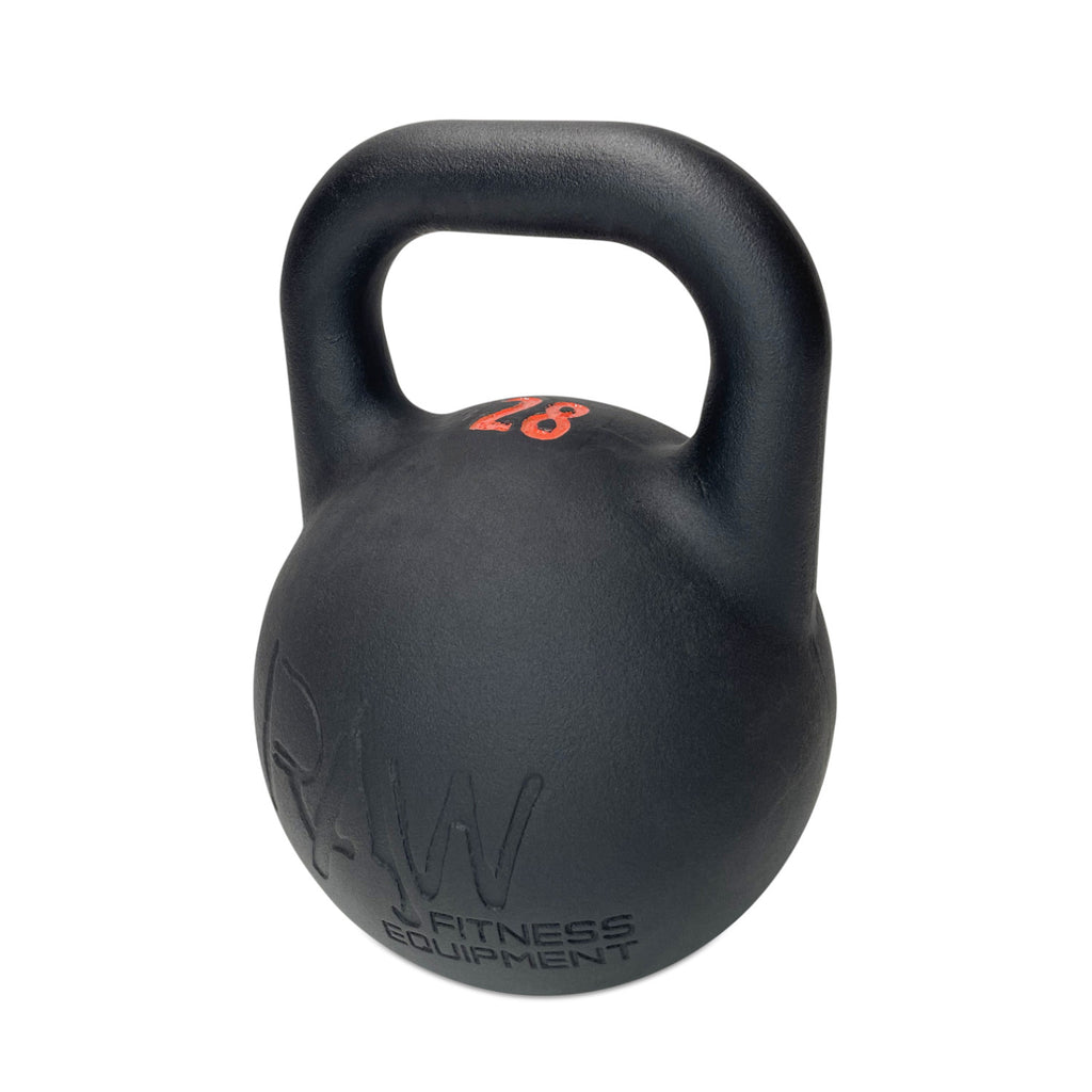 Kettlebell Competition Premium Black - 28KG - RAW Fitness Equipment
