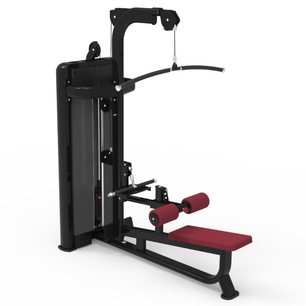 Pegasus 1S - 2 in 1 Lat Pulldown & Low Row Machine - RAW Fitness Equipment