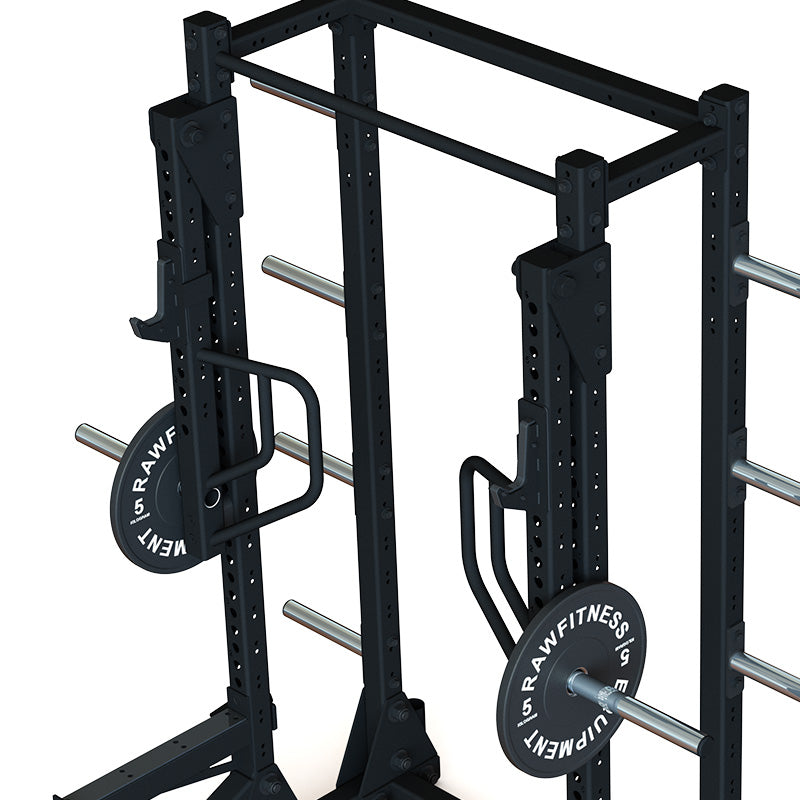 Raw fitness half rack sale