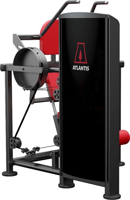 Atlantis Strength Dual Seated Crunch Machine Model A301