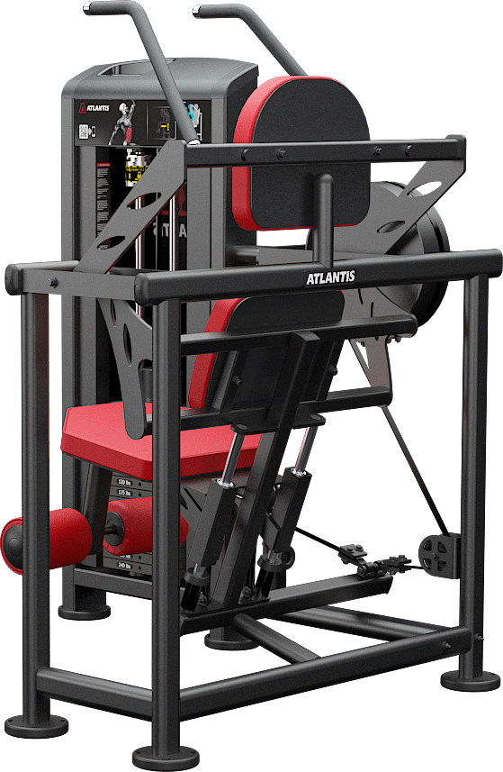 ATLANTIS Dual Seated Crunch Machine