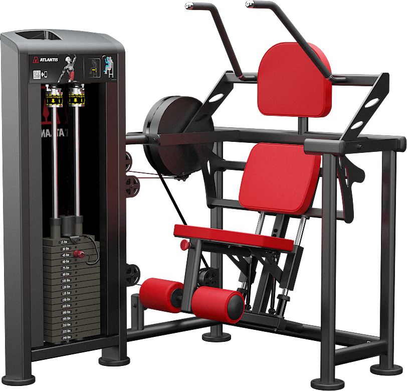 Atlantis Strength Dual Seated Crunch Machine Model A301