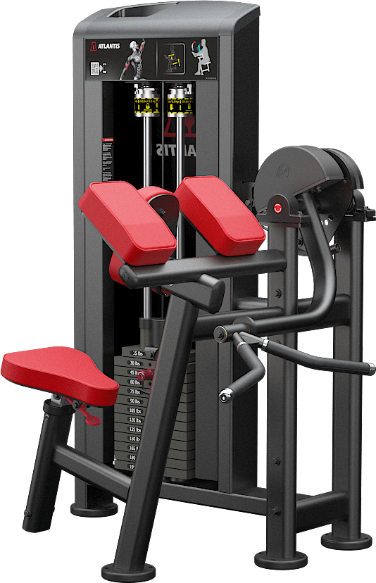Atlantis Strength Seated Biceps Curl Machine Model B157