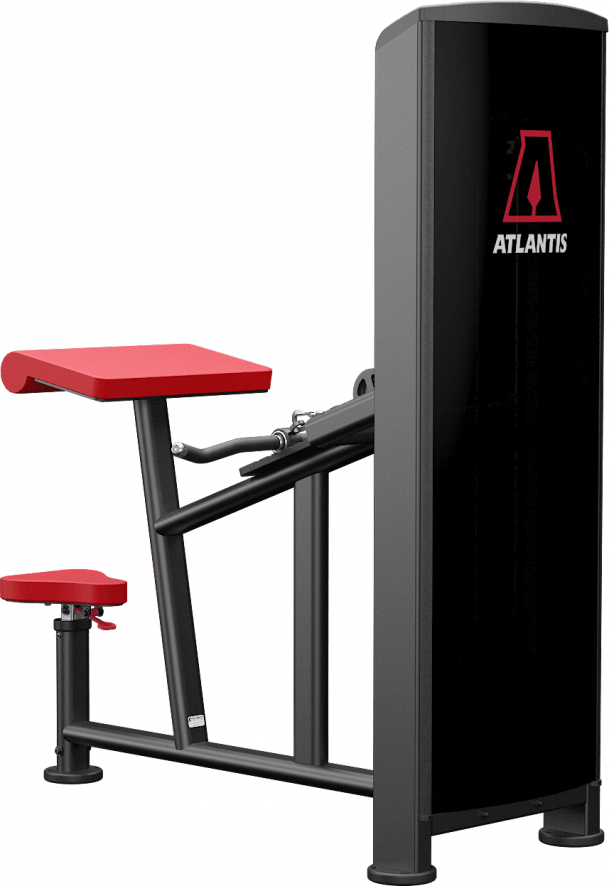 Atlantis Strength Seated Horizontal Biceps Curl Machine Model B158