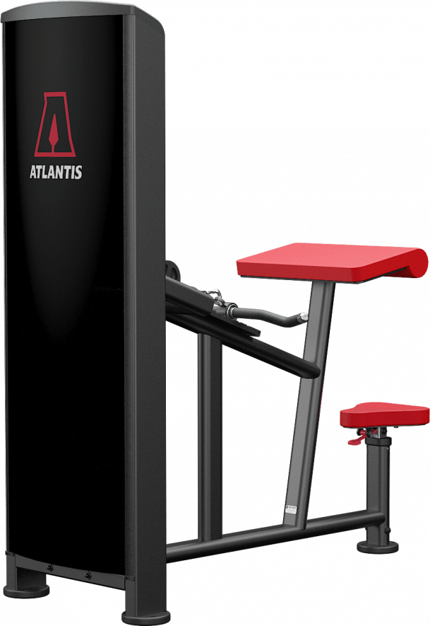 Atlantis Strength Seated Horizontal Biceps Curl Machine Model B158