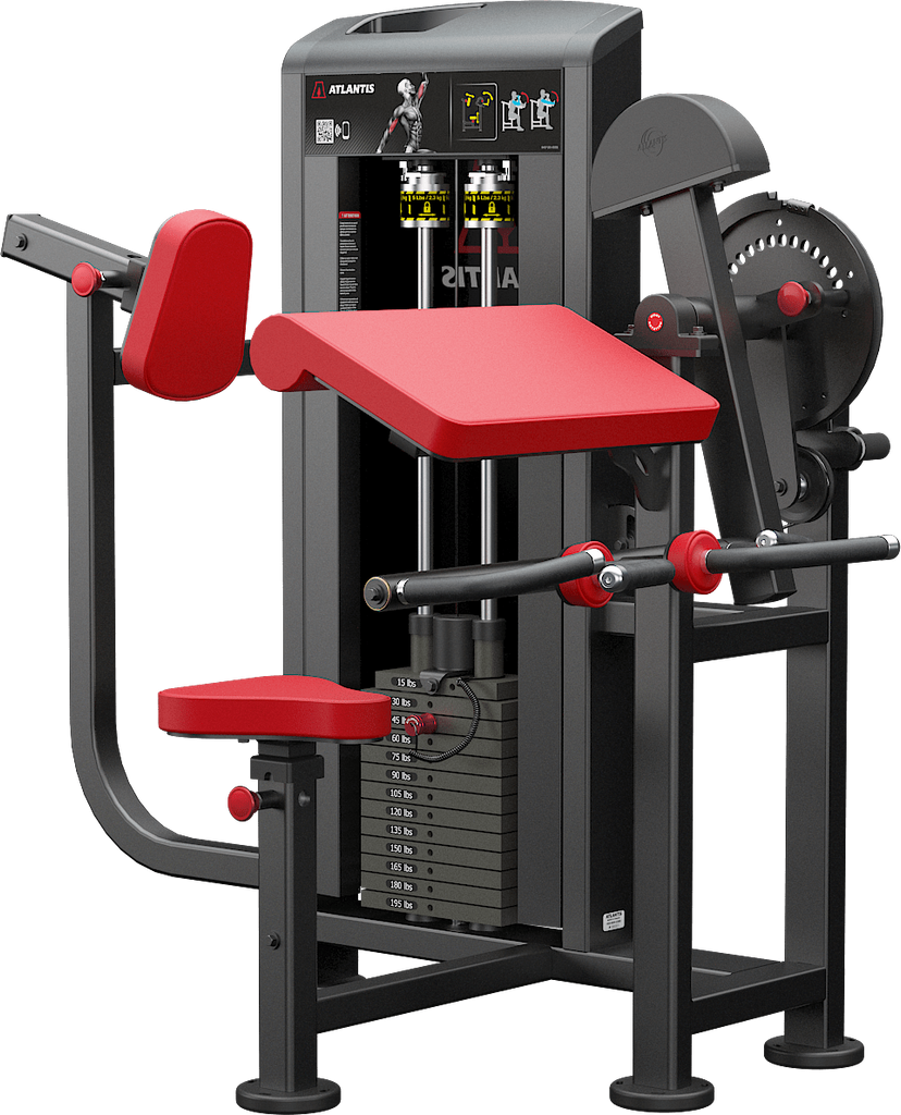 Atlantis Strength Biceps And Triceps Combo Machine Model B457