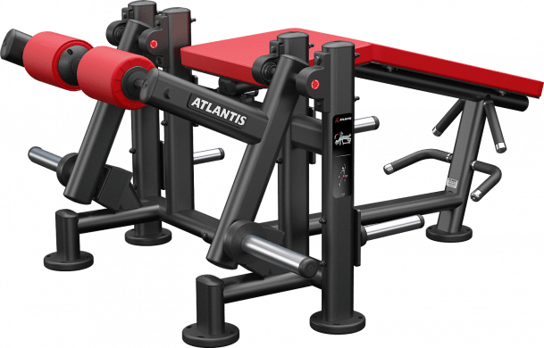 Atlantis Strength Unilateral Lying Leg Curl Machine Model C606