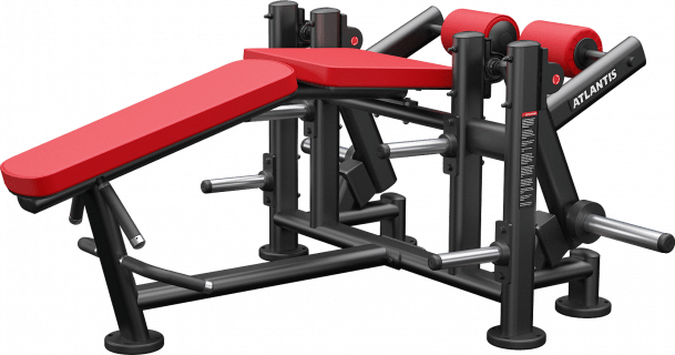 Atlantis Strength Unilateral Lying Leg Curl Machine Model C606