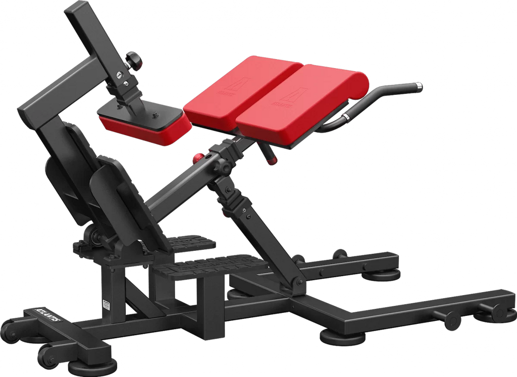 Atlantis Strength Deluxe Incline Hyper Extension Bench Flat Version Model D828F