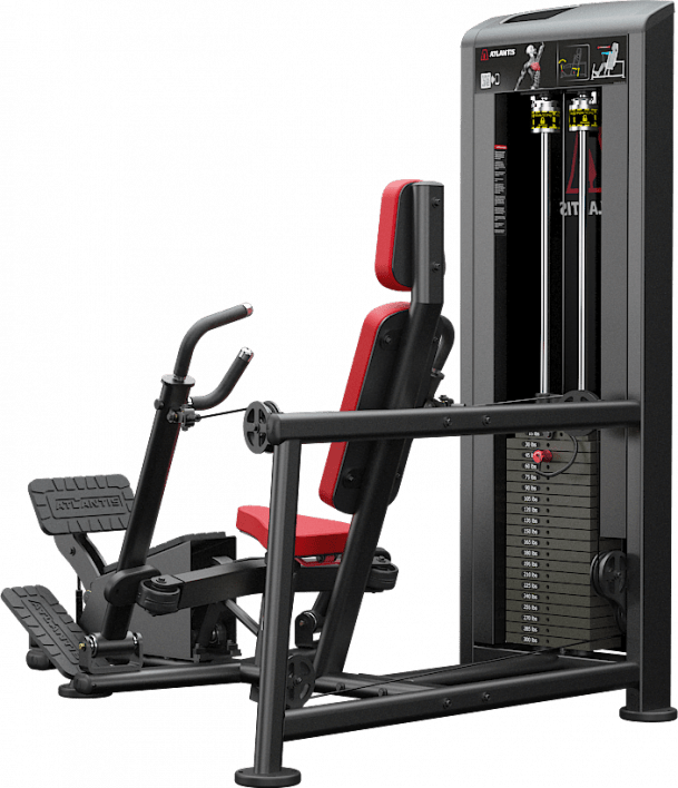 Atlantis Strength Seated Converging Chest Press Machine Model P140