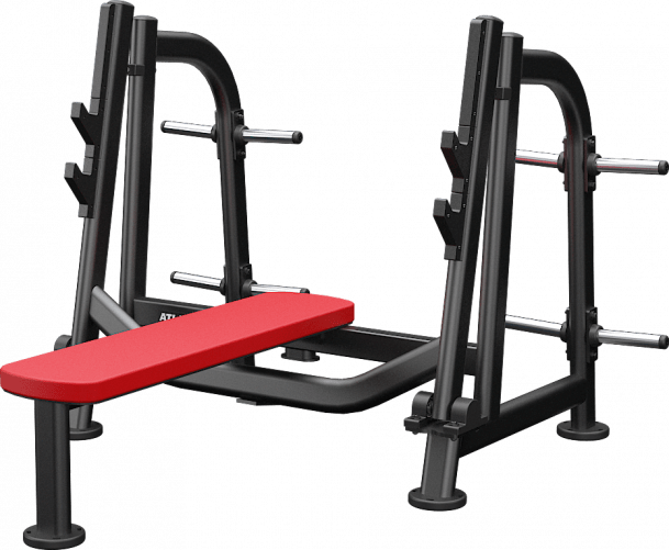 Atlantis Strength Olympic Flat Bench Press With Pivot Model P337