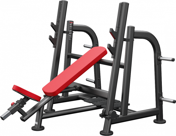 Atlantis Strength Olympic Incline Bench Press With Pivot Model P338
