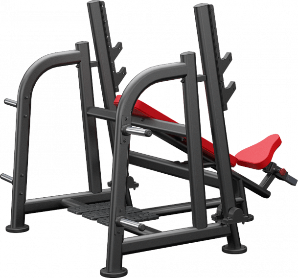 Atlantis Strength Olympic Incline Bench Press With Pivot Model P338