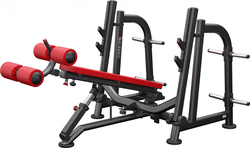 Atlantis Strength Olympic Flat  And Decline Bench Press With Pivot Model P339