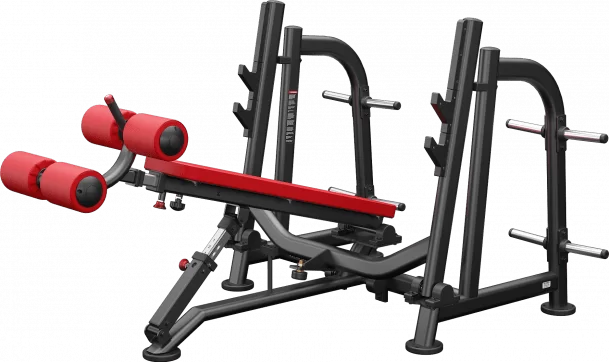 Atlantis Strength Olympic Flat  And Decline Bench Press With Pivot Model P339