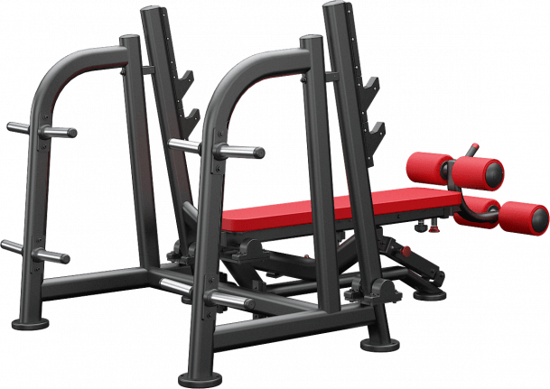 Atlantis Strength Olympic Flat  And Decline Bench Press With Pivot Model P339
