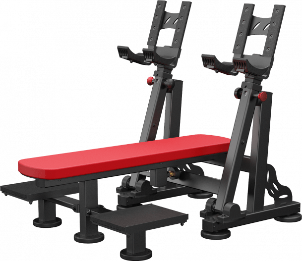 Atlantis Strength Flat Dumbbell Bench With Pivots Model P537