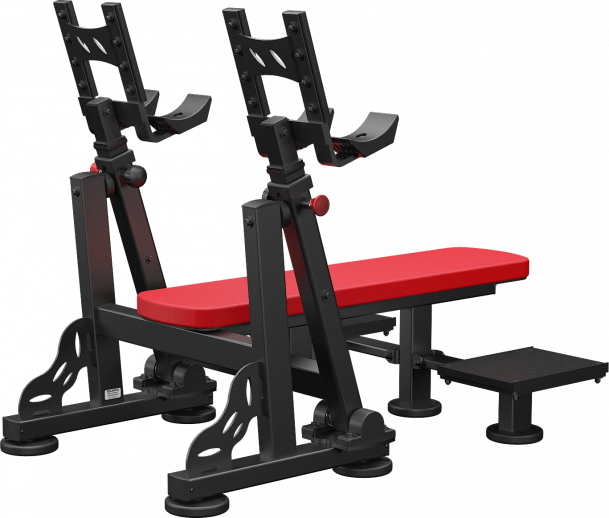 Atlantis Strength Flat Dumbbell Bench With Pivots Model P537