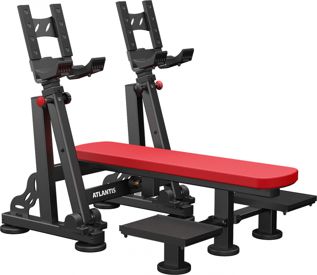 Atlantis Strength Flat Dumbbell Bench With Pivots Model P537