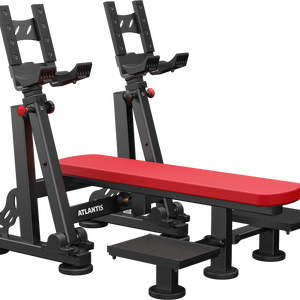 Atlantis Strength Flat Dumbbell Bench With Pivots Model P537