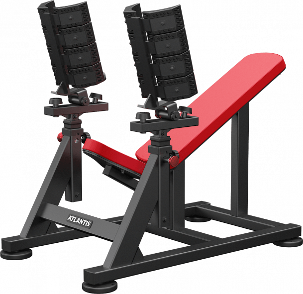 Atlantis Strength Incline Dumbbell Bench With Pivots Model P538
