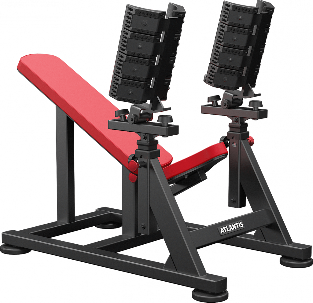 Atlantis Strength Incline Dumbbell Bench With Pivots Model P538