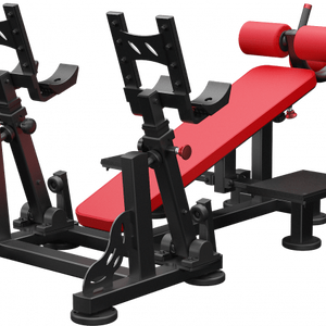 Atlantis Strength Decline Dumbbell Bench With Pivots Model P539
