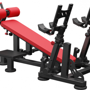 Atlantis Strength Decline Dumbbell Bench With Pivots Model P539