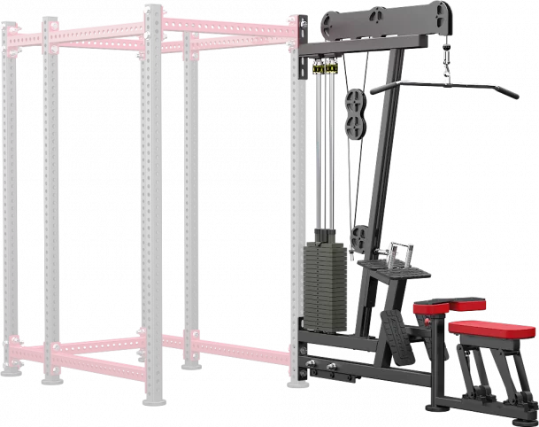 Atlantis Strength Lat Pulldown And Low Row Heavy Stack Model RD438