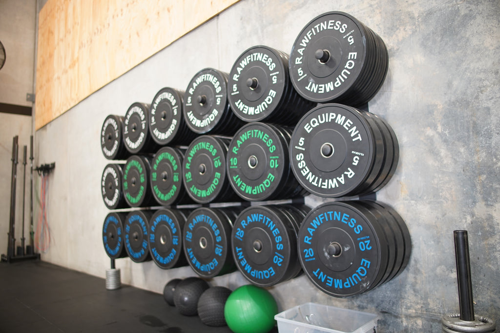 Bumper Plates 25kg Pair - Premium Black Rubber Olympic Plates