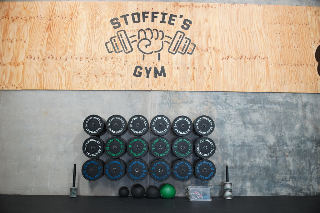 Bumper Plates Set 150kg - Premium Black Rubber Olympic Plates