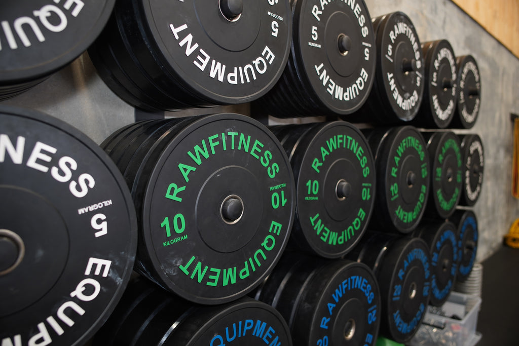 Bumper Plates 10kg Pair - Premium Black Rubber Olympic Plates