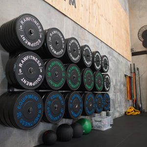 Bumper Plates 5kg Pair - Premium Black Rubber Olympic Plates