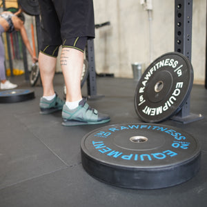 Bumper Plates 20kg Pair - Premium Black Rubber Olympic Plates