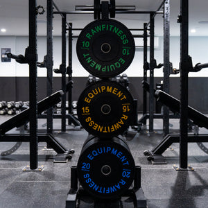 Bumper Plates 15kg Pair - Premium Black Rubber Olympic Plates