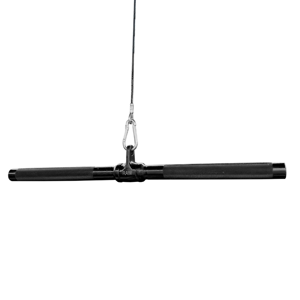 Revolving Spring Bar Revolving Straight Bar Cable Attachment 60cm | RAW Fitness