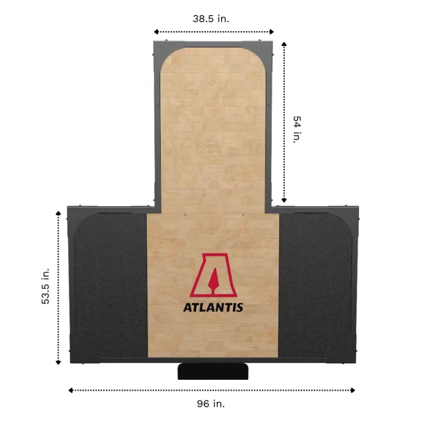 ATLANTIS - Platform w/ Hardwood Surface