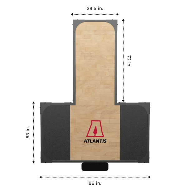 ATLANTIS - Platform w/ Hardwood Surface
