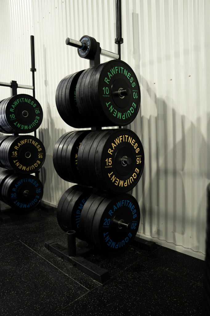 Bumper Plate Pack 100kg — Premium Black Rubber Olympic Plates