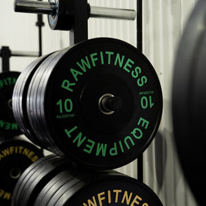 Bumper Plate Pack 100kg — Premium Black Rubber Olympic Plates