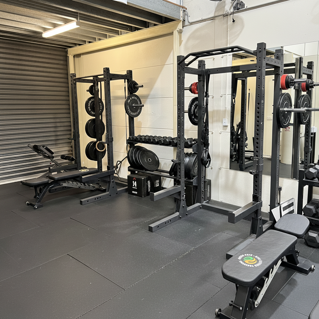 Gym Rig Vs Power Rack TITAN POWER RACK HD – HALF - RAW Fitness Equipment