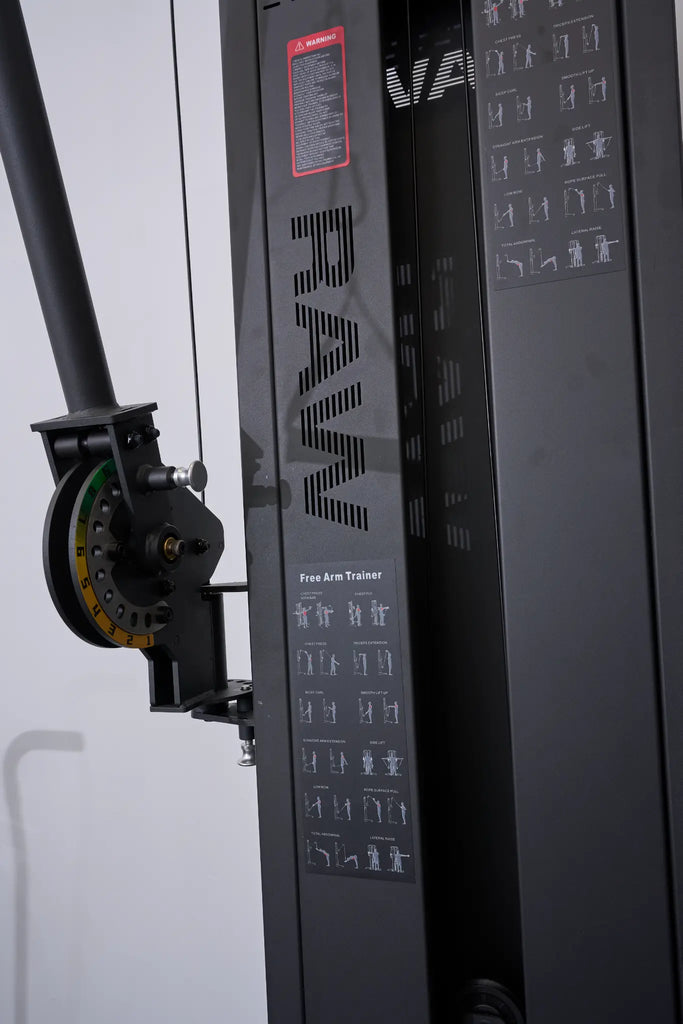 Dual Cable Crossover Machine - Commercial Functional Trainer 100kg