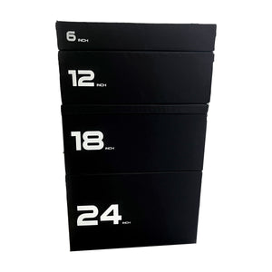 Plyo Box Foam - 6" 12" 18" 24" Four Pack