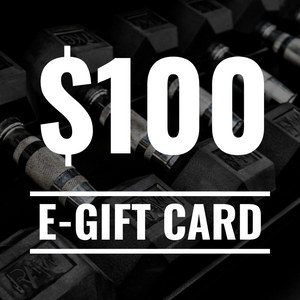 RAW Gift Card - $100 - RAW Fitness Equipment