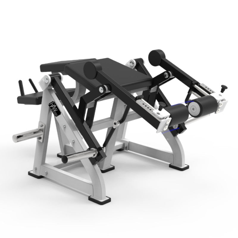 Pegasus 3S - Plate Loaded Iso-Lateral Leg Curl Machine - RAW Fitness Equipment
