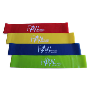 Micro Booty Bands Rubber - 4 Pack - RAW Fitness Equipment