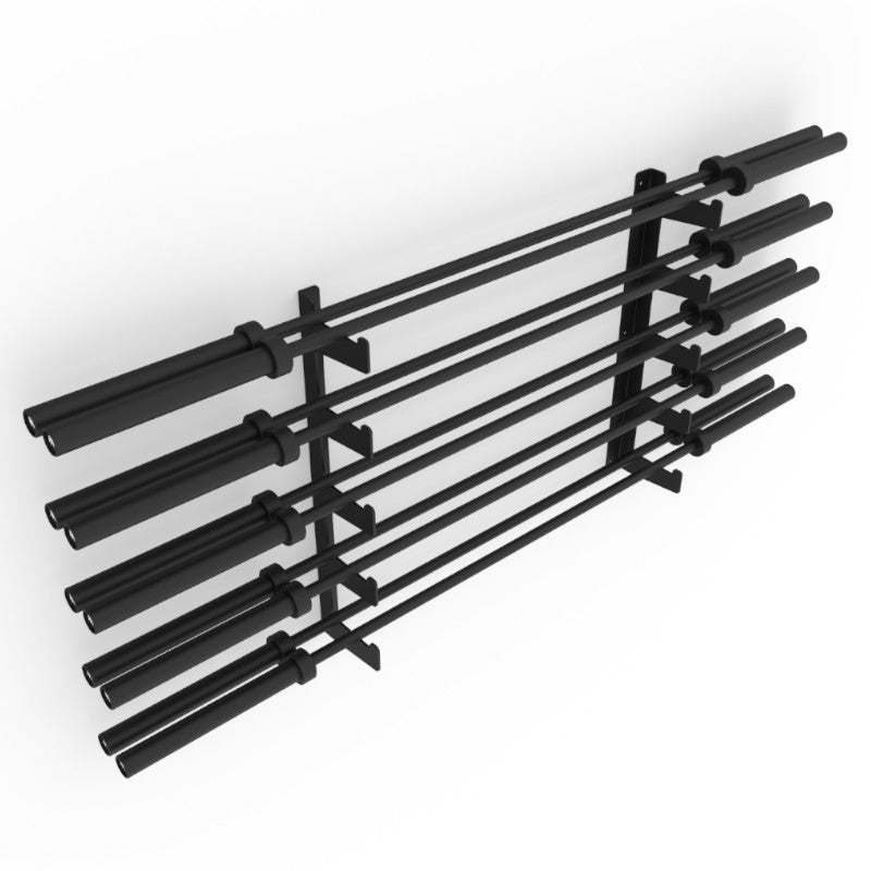 Barbell Holder 20 Bars - Wall Mounted - RAW Fitness Equipment